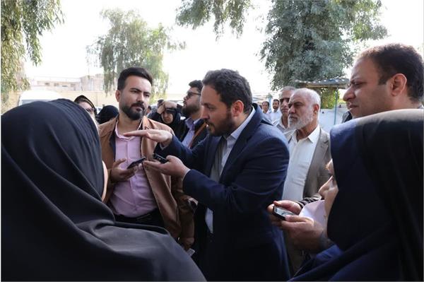 بازدید خبرنگاران از روند اجرایی پروژه فاضلاب اهواز