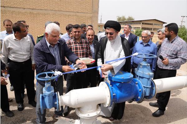 ۱۳ پروژه در حوزه آب و فاضلاب دزفول با حضور دکتر کرمی نژاد مدیر عامل شرکت آب و فاضلاب خوزستان بهره برداری و یا کلنگ زنی شد