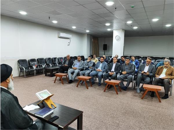 دیدار دکتر علیدادی مدیر عامل و اعضای هیئت مدیره و معاونین شرکت آب و فاضلاب خوزستان با نماینده ولی فقیه در خوزستان