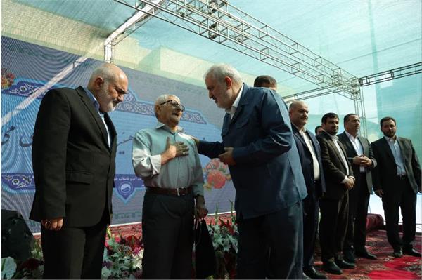 افتتاح آب شیرین کن آبادان با حضور وزیر محترم نیرو