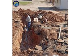 تعمیر فوری خط اصلی آبرسانی در مسجدسلیمان و بازگشت آبرسانی پایدار به ۵۰۰ خانوار