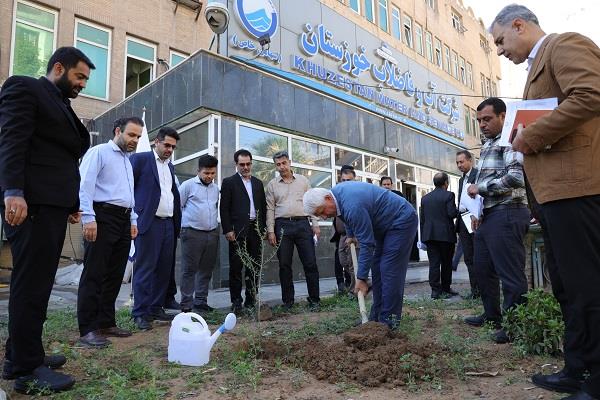 کاشت نهال به مناسبت روز درختکاری