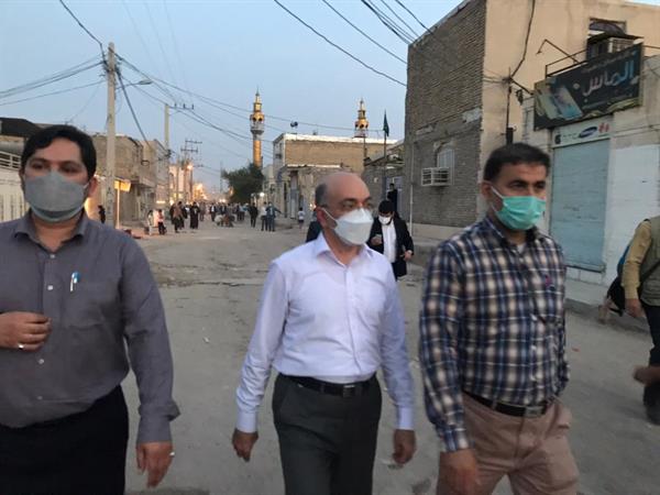 بازدیداز پروژه فاضلاب کوی علوی4