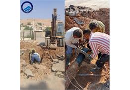 رفع افت فشار آب و ترمیم خط آبرسانی محله "نفتک" مسجدسلیمان