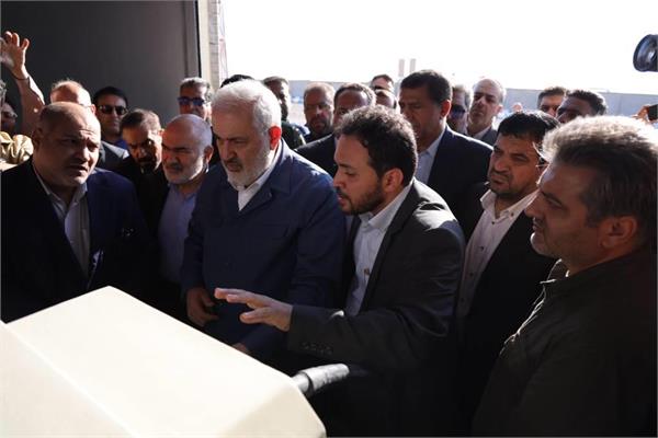 افتتاح بخش نخست تصفیه خانه فاضلاب شهر آبادان با حضور وزیر محترم نیرو