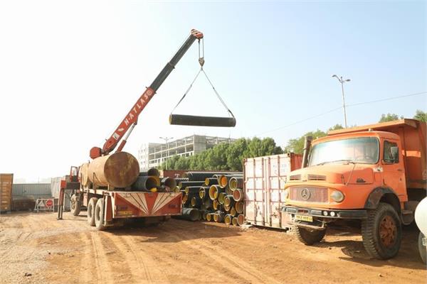 اجرایی پروژه فاضلاب اهواز در بلوار معلم