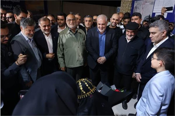 افتتاح تصفیه خانه فاضلاب خرمشهر با حضور وزیر