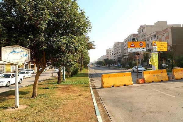 اجرایی پروژه فاضلاب اهواز در منطقه بلوار سبلان شمالی