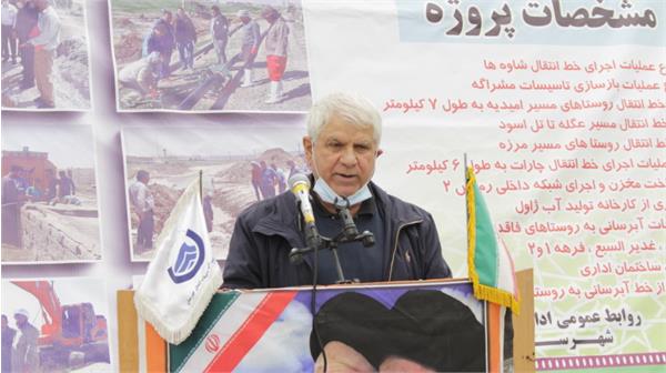 عملیات آبرسانی به روستاهای شهرستان رامشیر