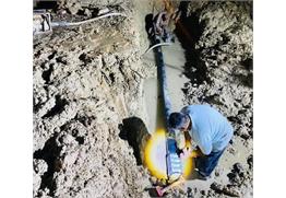 رفع شکستگی خط اصلی توزیع آب در ناحیه صنعتی بندرماهشهر