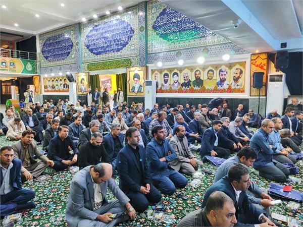 جلسه شورای اداری استان خوزستان در محل یادمان سردار سرلشکر شهید علی هاشمی