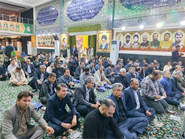 جلسه شورای اداری استان خوزستان در محل یادمان سردار سرلشکر شهید علی هاشمی