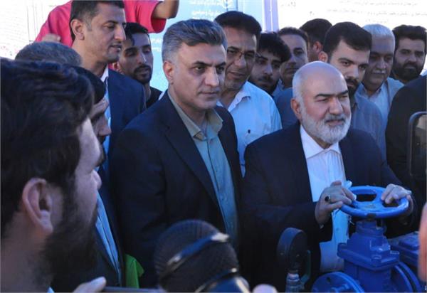 آیین افتتاح ۹ پروژه آبرسانی خطوط انتقال ،تجهیز چاه و شبکه توزیع آب در شهرستان های شوش و کرخه