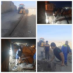 سرویس: آب  با تلاش کارکنان آبفا انجام شد: رفع مشکلات آبرسانی در محله ی تل هوا شوشتر