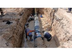 ترمیم بیش از هزار مورد شکستگی لوله آب در بندر امام خ...