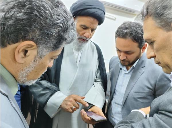 دیدار دکتر علیدادی مدیر عامل و اعضای هیئت مدیره و معاونین شرکت آب و فاضلاب خوزستان با نماینده ولی فقیه در خوزستان