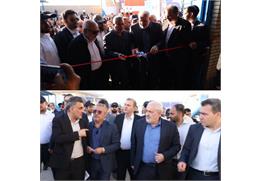 افتتاح مخزن ذخیره آب ۵ هزار مترمکعبی شهدای بوزی در شادگان با حضور وزیر نیرو