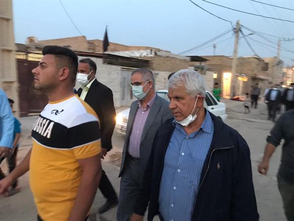 بازدیداز پروژه فاضلاب کوی علوی7