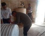 تعویض مخازن کلریناتور و بروزرسانی خطوط کلرزنی در تاسیسات آبرسانی ۵ روستای دزفول