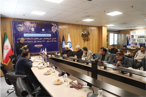 گزارش تصویری از مبادله قرارداد 2500میلیارد ریالی طرح فاضلاب شادگان