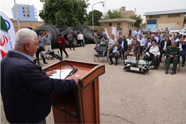 ۱۳ پروژه در حوزه آب و فاضلاب دزفول با حضور دکتر کرمی نژاد مدیر عامل شرکت آب و فاضلاب خوزستان بهره برداری و یا کلنگ زنی شد