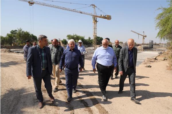 بازدید دکتر محمدی فرد مشاور ارزیابی عملکرد سازمان برنامه بودجه کشور