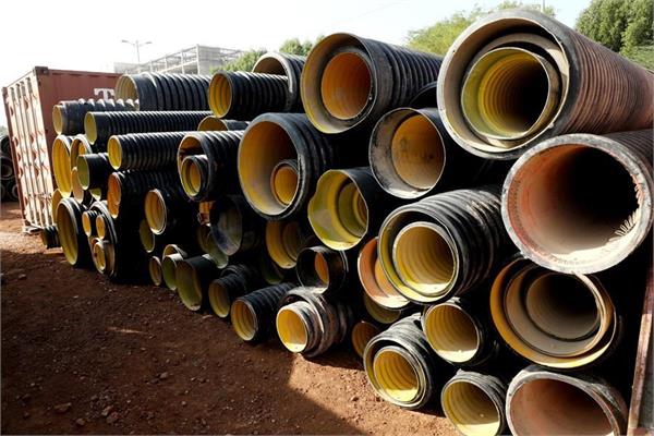 اجرایی پروژه فاضلاب اهواز در منطقه بلوار سبلان شمالی