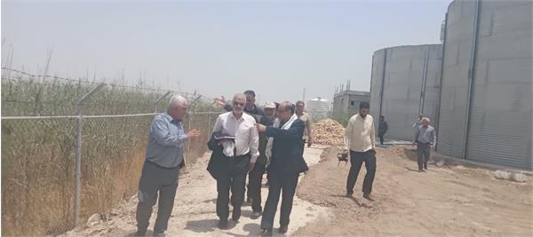 بازدید دکتر محراب حسینی استاندار خوزستان و دکتر کرمی نژاد مدیر عامل آبفا خوزستان
