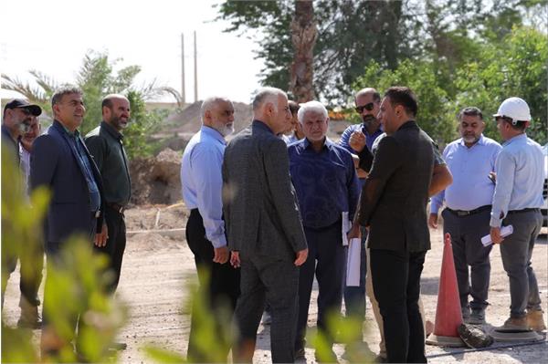 بازدید دکتر محمدی فرد مشاور ارزیابی عملکرد سازمان برنامه بودجه کشور