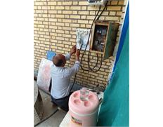 نصب تجهیزات برق و راه‌اندازی ایستگاه پمپاژ فاضلاب صو...