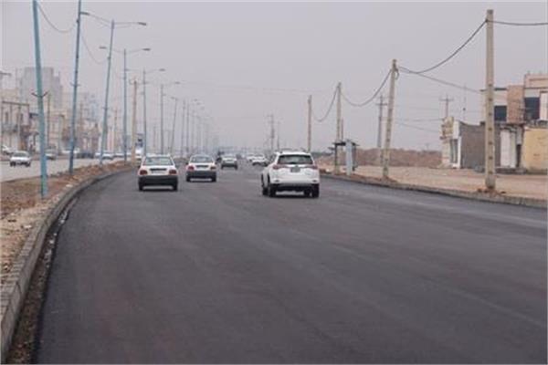 آسفالت بلوار امام رضا (ع) در منطقه کیانشهر