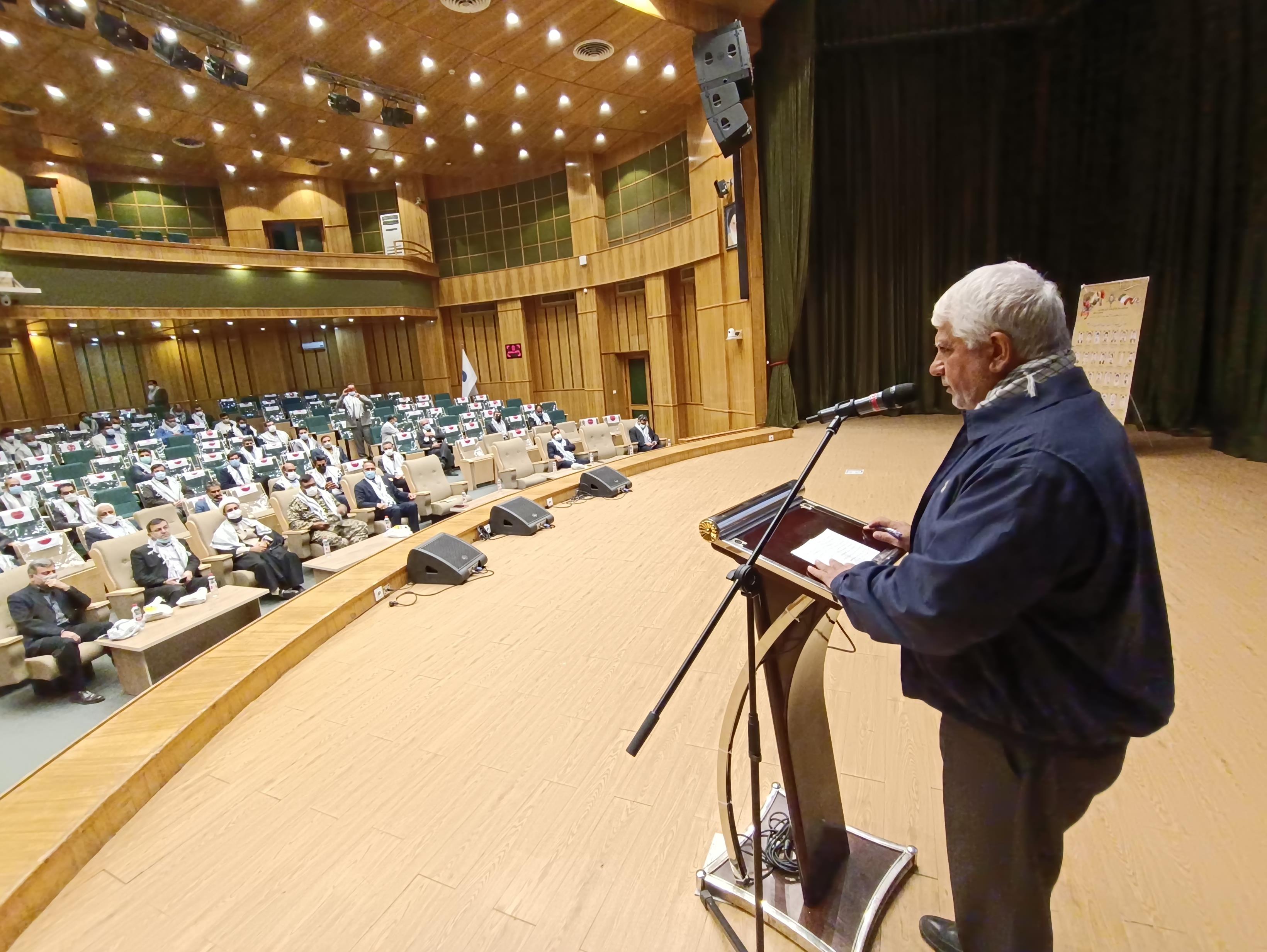 گردهمایی بسیجیان صنعت آب و فاضلاب