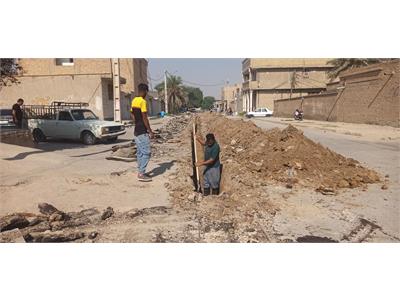 شروع عملیات اجرایی اصلاح شبکه آبرسانی در دشت آزادگان