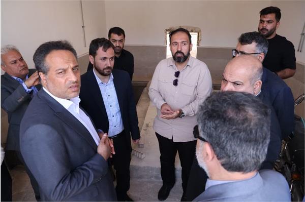 حضور جناب آقای امینی مدیر عامل شرکت آب و فاضلاب کشور در شهرستان آبادان