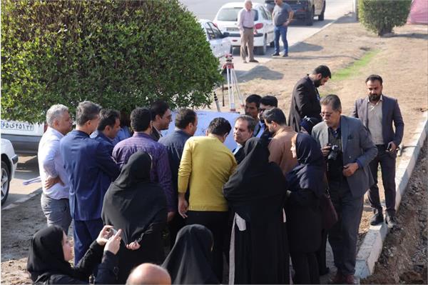 بازدید خبرنگاران از روند اجرایی پروژه فاضلاب اهواز