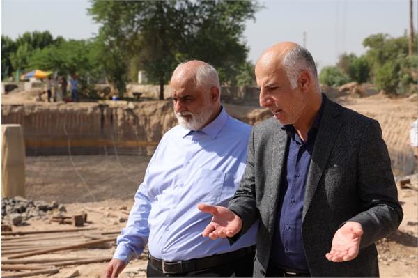 بازدید دکتر محمدی فرد مشاور ارزیابی عملکرد سازمان برنامه بودجه کشور