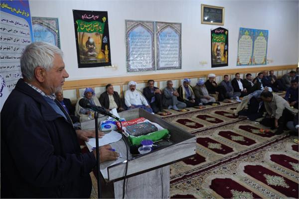 بهره برداری پروژه های آبرسانی  مسیر خویسه شهرستان کارون