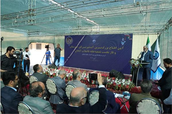 افتتاح آب شیرین کن آبادان با حضور وزیر محترم نیرو