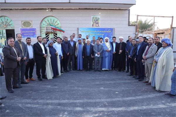 بهره برداری پروژه های آبرسانی  مسیر خویسه شهرستان کارون