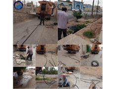 پیشگیری از آبگرفتگی در مسجدسلیمان با لایروبی ۱۴ نقطه...