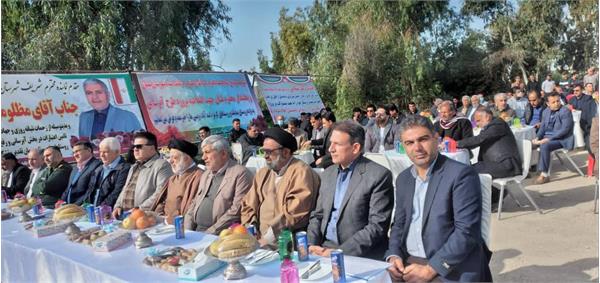 بهره برداری از طرح آبرسانی به ۱۱ روستای شهرستان بهبهان