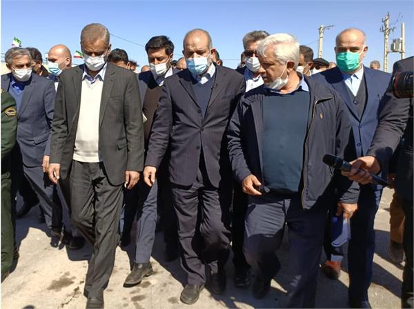 افتتاح تصفیه خانه فاضلاب شهرستان شادگان