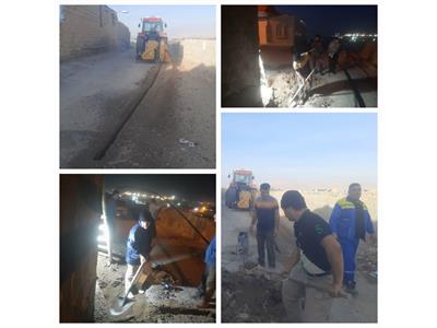 با تلاش کارکنان آبفا انجام شد: رفع مشکلات آبرسانی در محله ی تل هوا شوشتر