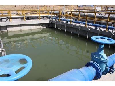 پیشرفت ۷۳ درصدی طرح تصفیه‌خانه فاضلاب غرب اهواز