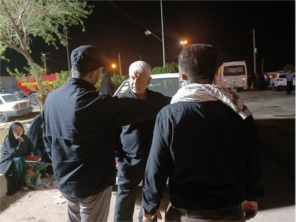 بازدید مدیرعامل آبفا خوزستان از روند خدمات رسانی به زوار اربعین حسینی