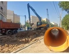 اجرای طرح جمع‌آوری فاضلاب هزار در منطقه زیتون کارمند...