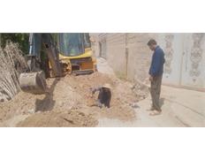 رفع افت فشار آب ۲۷ خانوار در روستای سالمی شادگان