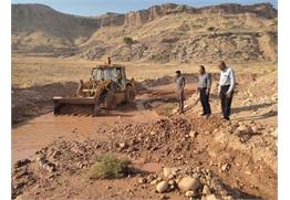 رفع ۵ مورد شکستگی انشعاب و خطوط آب روستاهای بخش شهیون دزفول