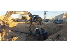 پایان عملیات اتصال شبکه توزیع آب مسکن ملی شهر اندیمش...