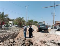 اتمام عملیات تعویض ۳۰۰ متر خط جمع‌آوری فاضلاب در بلو...